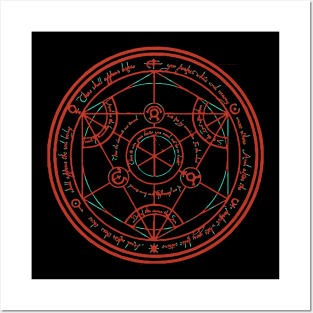 Transmutation Circle Posters and Art